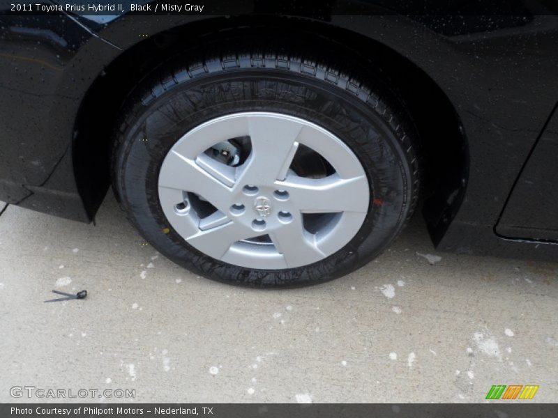 Black / Misty Gray 2011 Toyota Prius Hybrid II