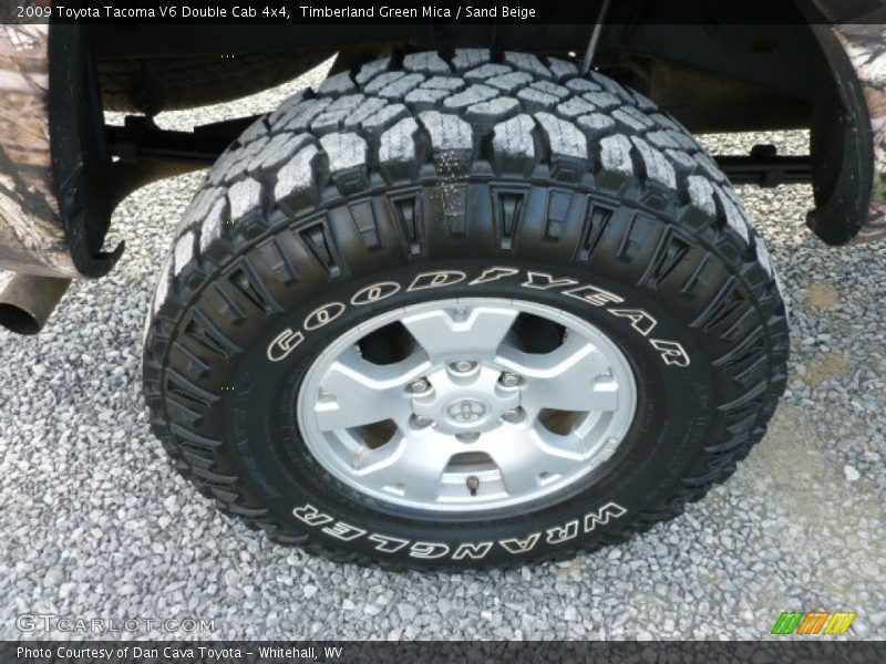 Timberland Green Mica / Sand Beige 2009 Toyota Tacoma V6 Double Cab 4x4