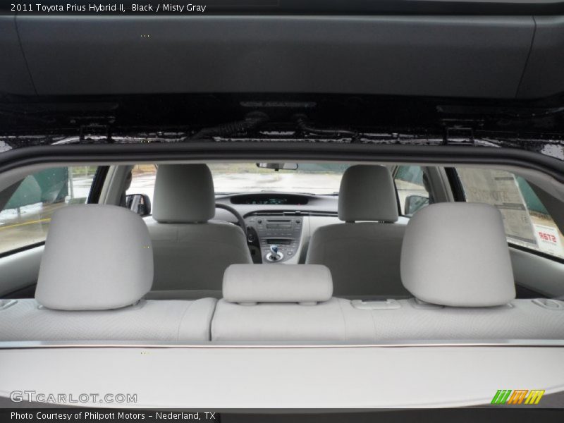 Black / Misty Gray 2011 Toyota Prius Hybrid II