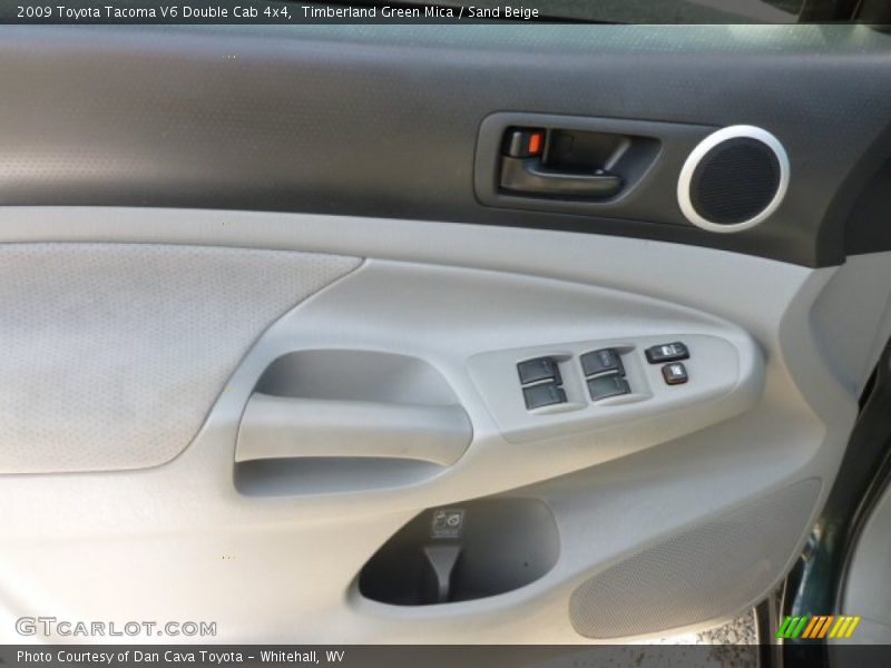 Timberland Green Mica / Sand Beige 2009 Toyota Tacoma V6 Double Cab 4x4