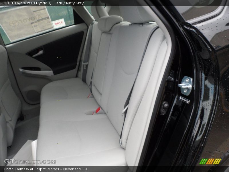  2011 Prius Hybrid II Misty Gray Interior