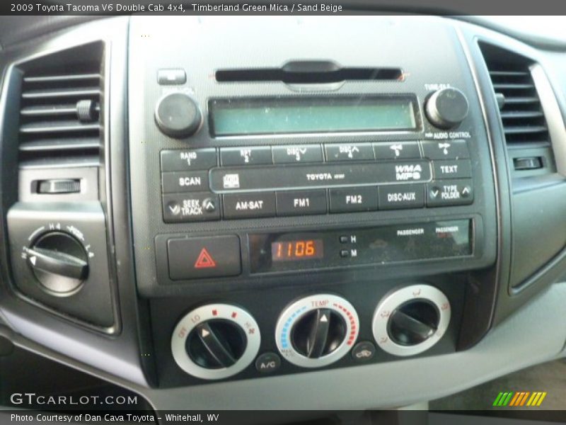 Timberland Green Mica / Sand Beige 2009 Toyota Tacoma V6 Double Cab 4x4
