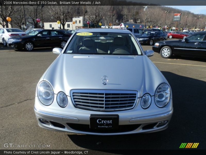 Brilliant Silver Metallic / Ash 2006 Mercedes-Benz E 350 Sedan