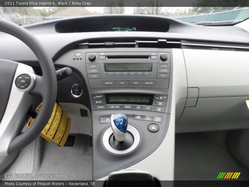 Controls of 2011 Prius Hybrid II