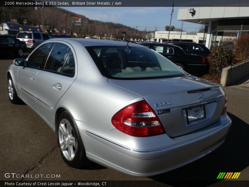 Brilliant Silver Metallic / Ash 2006 Mercedes-Benz E 350 Sedan
