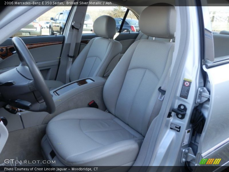 Brilliant Silver Metallic / Ash 2006 Mercedes-Benz E 350 Sedan
