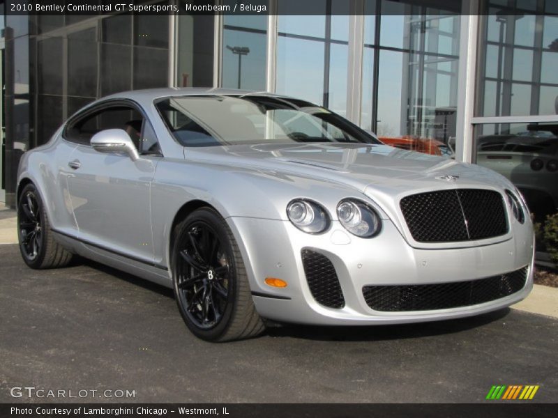 Front 3/4 View of 2010 Continental GT Supersports