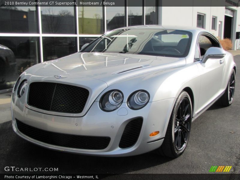 Front 3/4 View of 2010 Continental GT Supersports