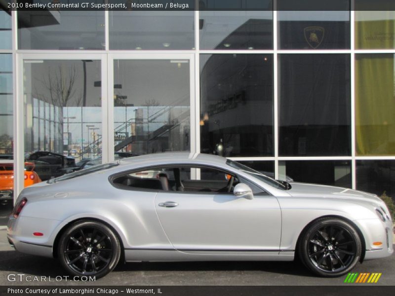 Moonbeam / Beluga 2010 Bentley Continental GT Supersports