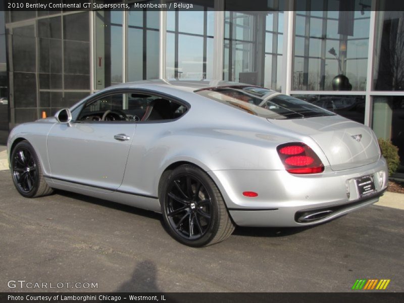 Moonbeam / Beluga 2010 Bentley Continental GT Supersports