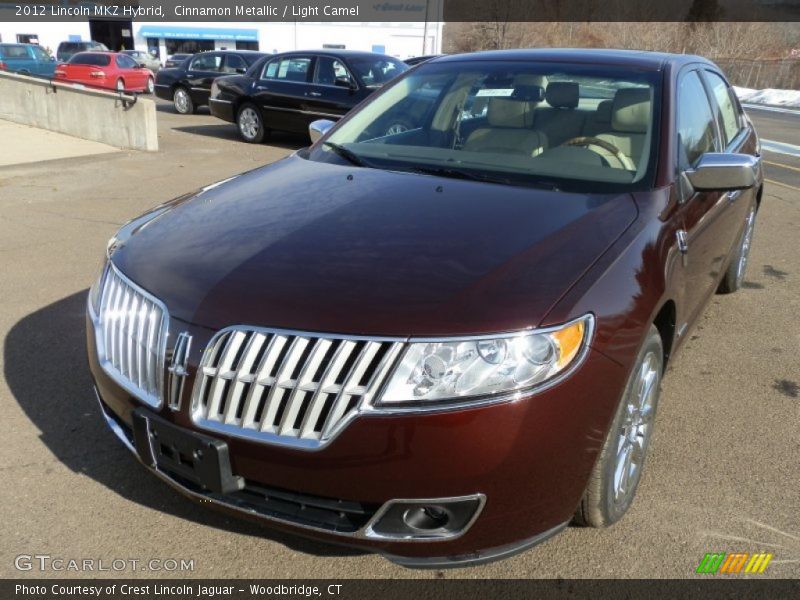 Cinnamon Metallic / Light Camel 2012 Lincoln MKZ Hybrid