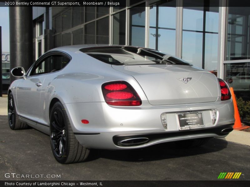 Moonbeam / Beluga 2010 Bentley Continental GT Supersports