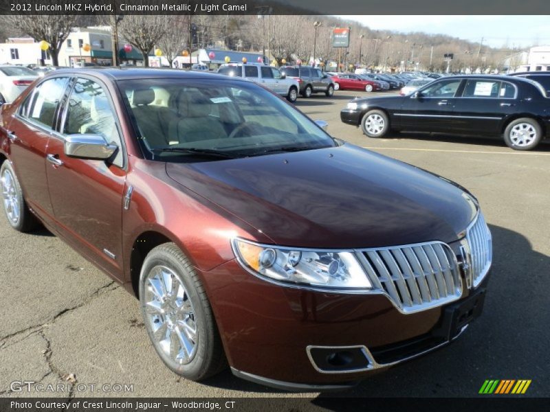 Cinnamon Metallic / Light Camel 2012 Lincoln MKZ Hybrid