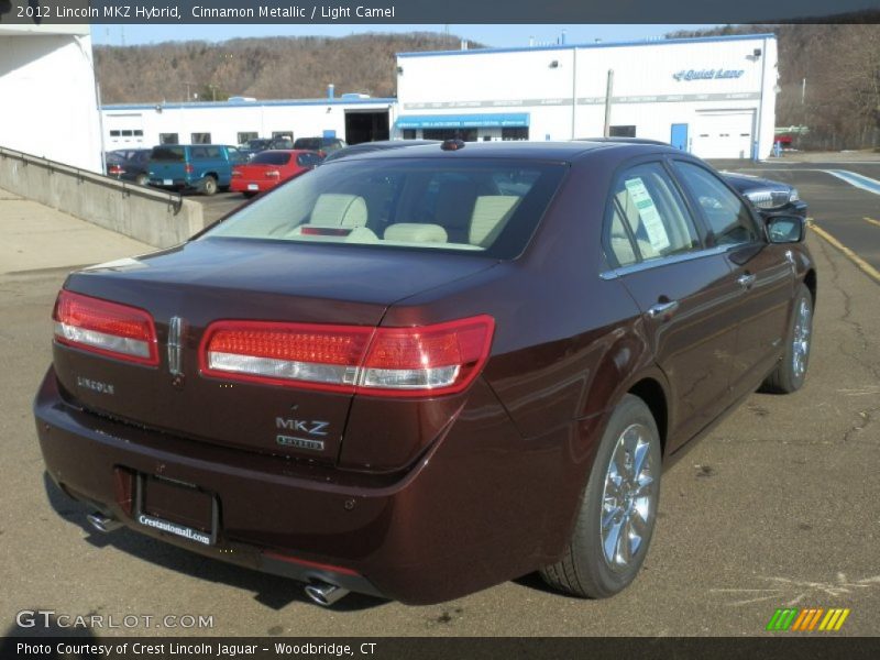 Cinnamon Metallic / Light Camel 2012 Lincoln MKZ Hybrid