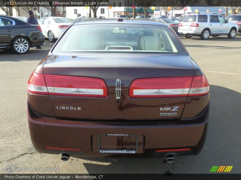 Cinnamon Metallic / Light Camel 2012 Lincoln MKZ Hybrid