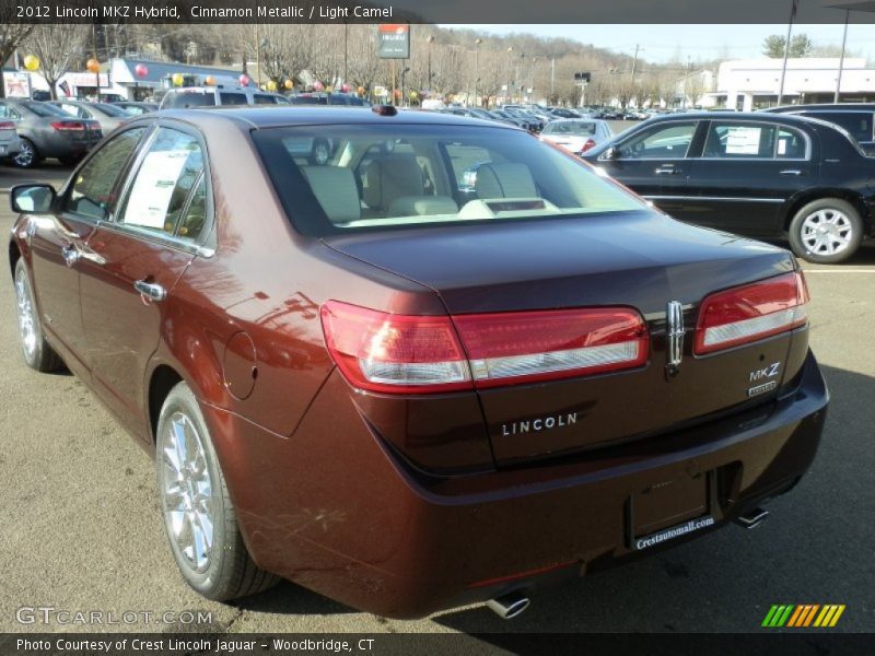 Cinnamon Metallic / Light Camel 2012 Lincoln MKZ Hybrid