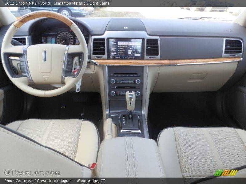 Cinnamon Metallic / Light Camel 2012 Lincoln MKZ Hybrid