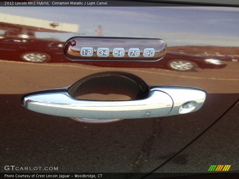 Cinnamon Metallic / Light Camel 2012 Lincoln MKZ Hybrid