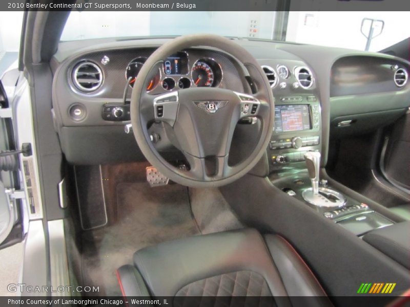 Dashboard of 2010 Continental GT Supersports