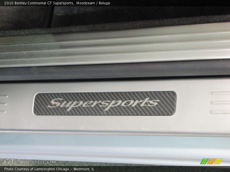 Supersports doorsill - 2010 Bentley Continental GT Supersports