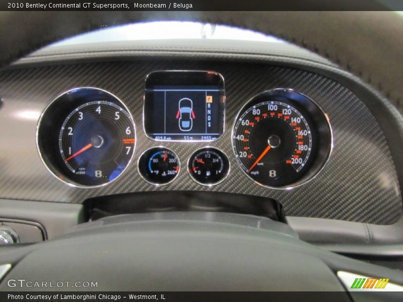  2010 Continental GT Supersports Supersports Gauges