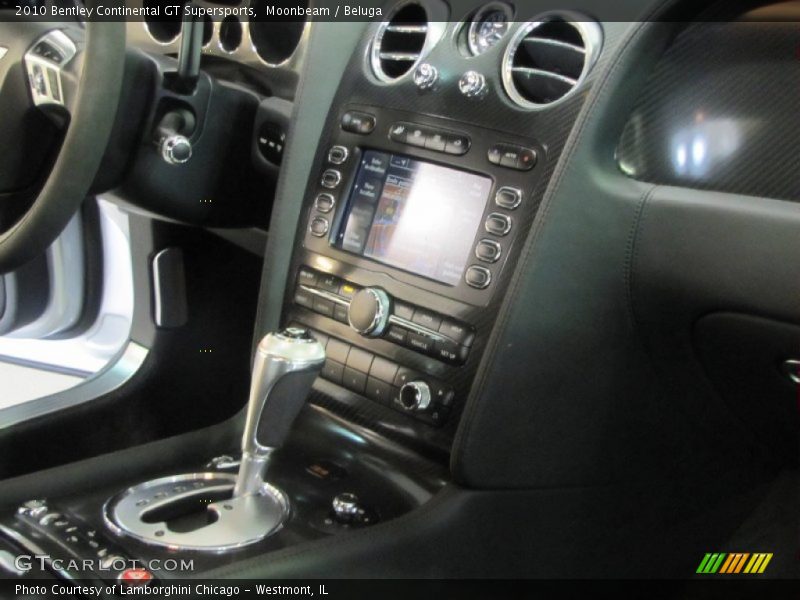 Controls of 2010 Continental GT Supersports