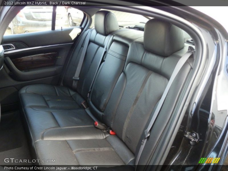Black / Dark Charcoal 2012 Lincoln MKZ Hybrid
