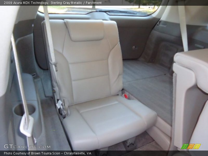 Sterling Gray Metallic / Parchment 2009 Acura MDX Technology