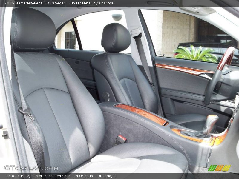 Pewter Metallic / Charcoal 2006 Mercedes-Benz E 350 Sedan