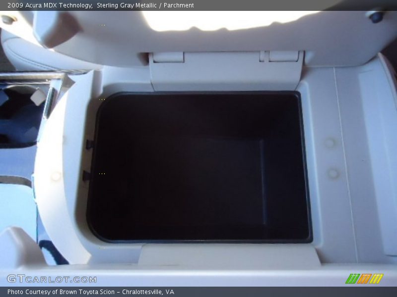 Sterling Gray Metallic / Parchment 2009 Acura MDX Technology