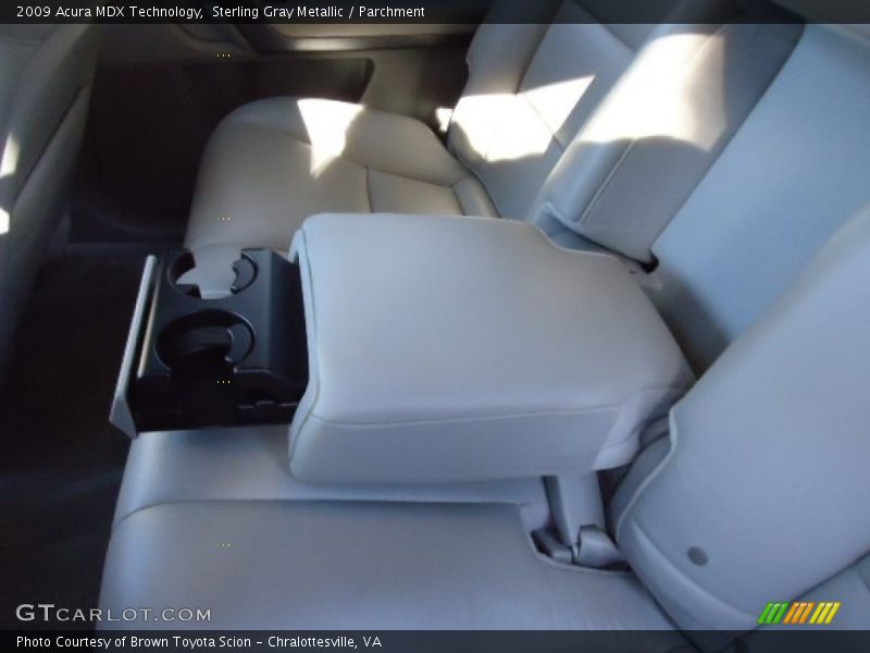 Sterling Gray Metallic / Parchment 2009 Acura MDX Technology