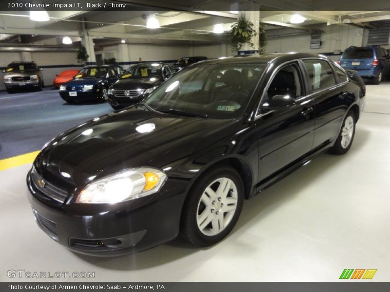 Black / Ebony 2010 Chevrolet Impala LT