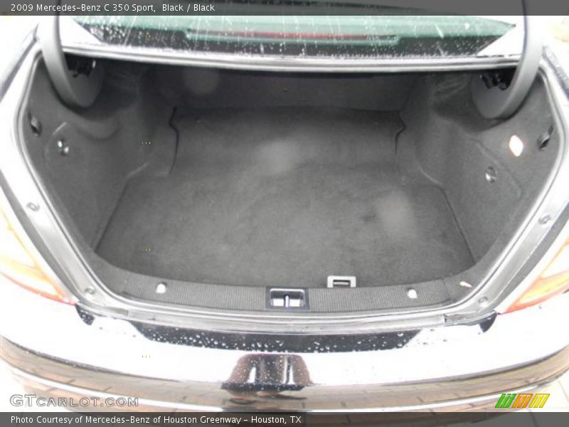 Black / Black 2009 Mercedes-Benz C 350 Sport