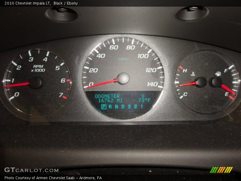 Black / Ebony 2010 Chevrolet Impala LT
