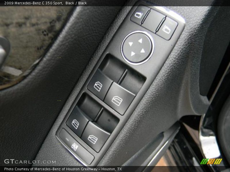 Black / Black 2009 Mercedes-Benz C 350 Sport