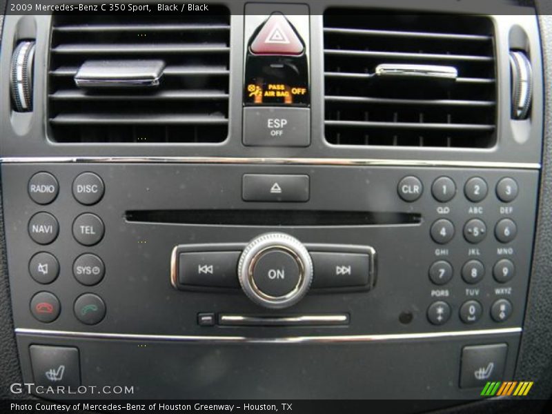 Black / Black 2009 Mercedes-Benz C 350 Sport