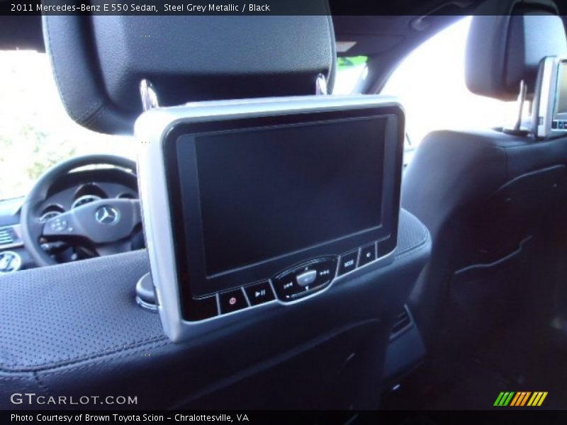Steel Grey Metallic / Black 2011 Mercedes-Benz E 550 Sedan