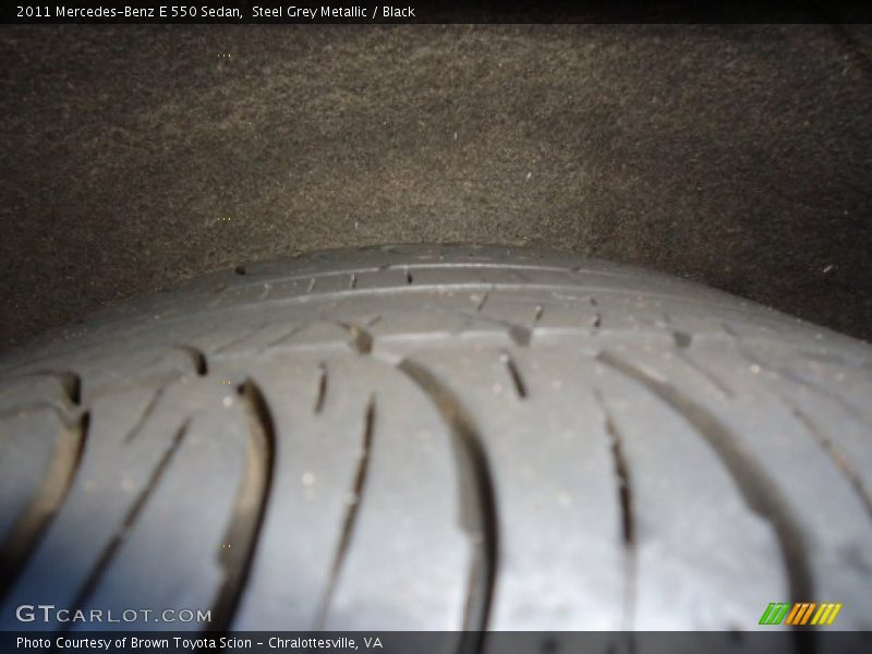 Steel Grey Metallic / Black 2011 Mercedes-Benz E 550 Sedan