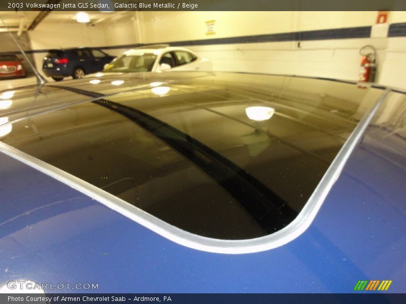 Galactic Blue Metallic / Beige 2003 Volkswagen Jetta GLS Sedan
