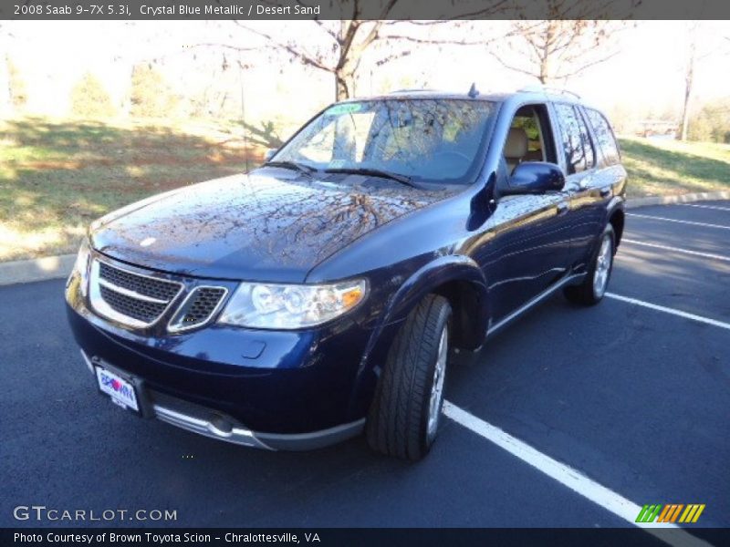 Crystal Blue Metallic / Desert Sand 2008 Saab 9-7X 5.3i