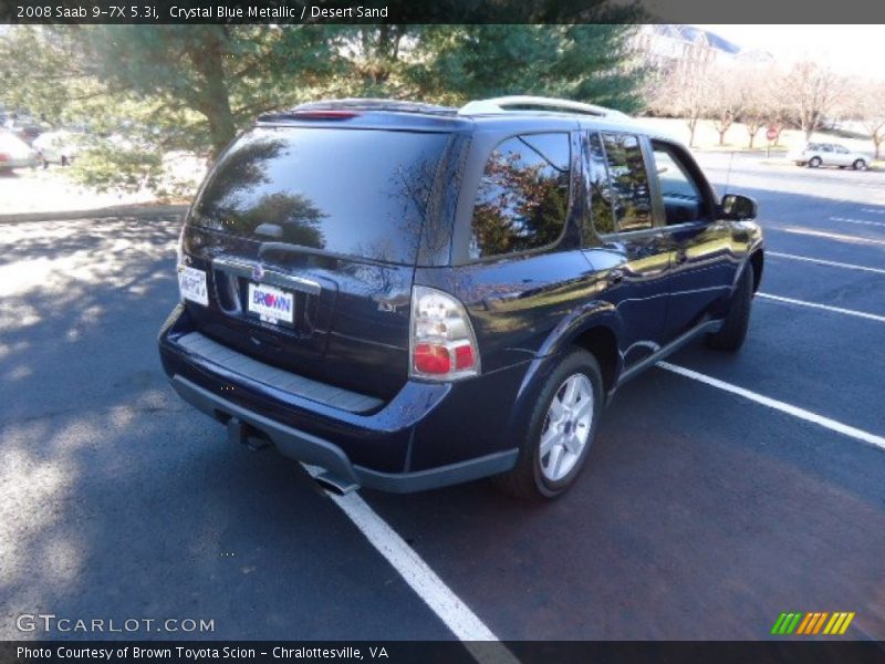 Crystal Blue Metallic / Desert Sand 2008 Saab 9-7X 5.3i