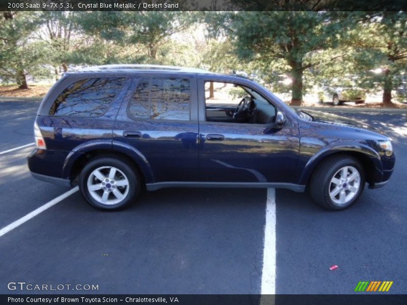 Crystal Blue Metallic / Desert Sand 2008 Saab 9-7X 5.3i