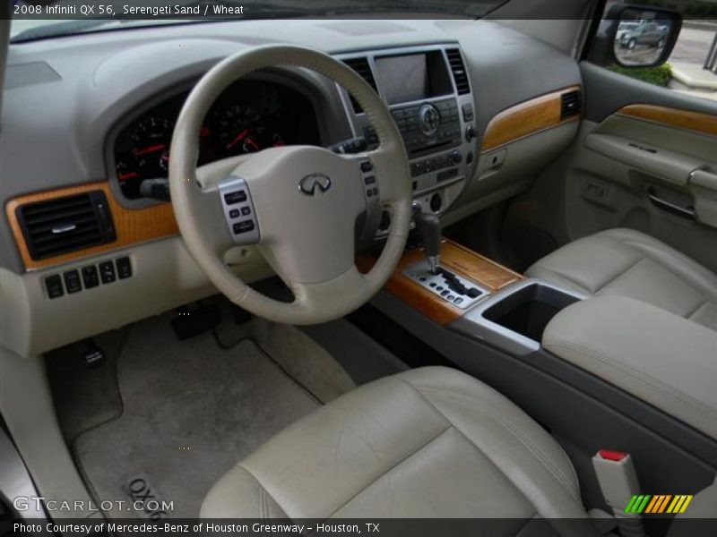 Serengeti Sand / Wheat 2008 Infiniti QX 56