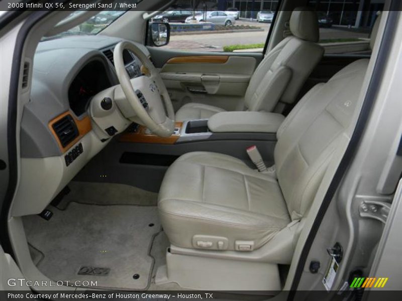 Serengeti Sand / Wheat 2008 Infiniti QX 56