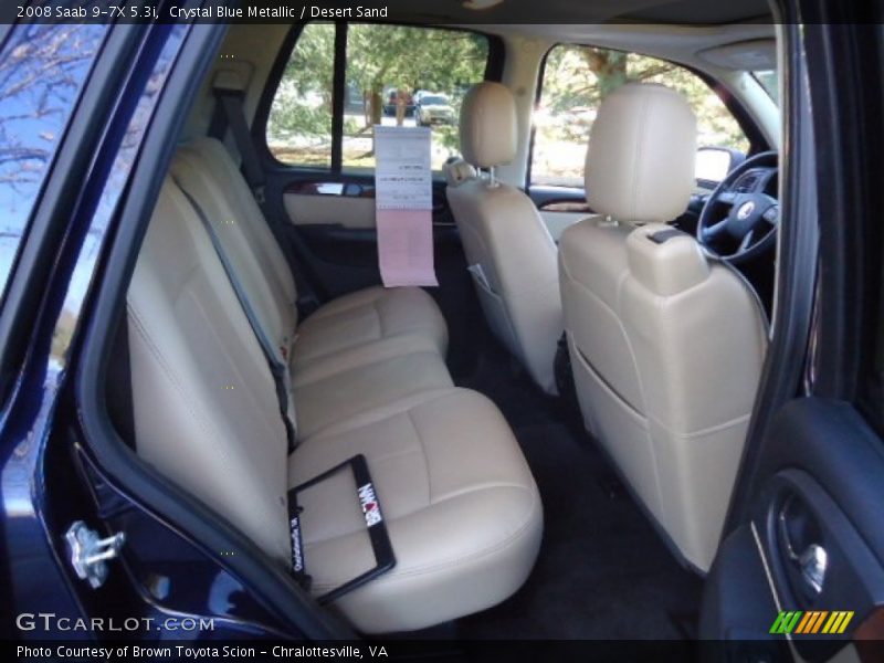  2008 9-7X 5.3i Desert Sand Interior