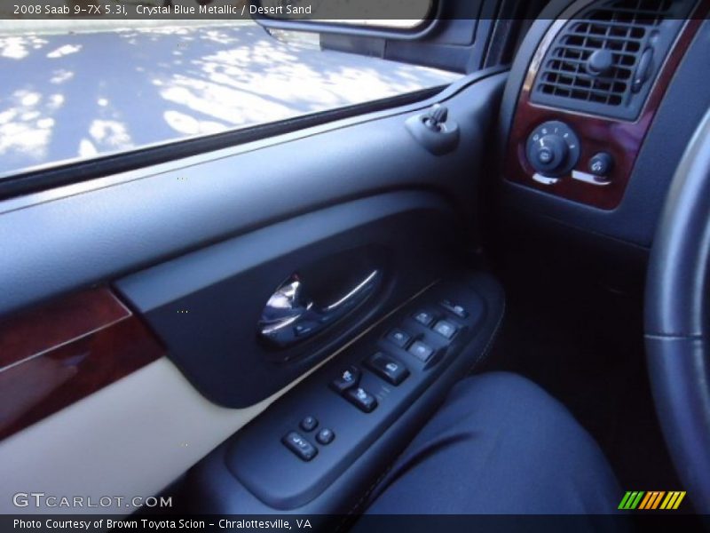 Crystal Blue Metallic / Desert Sand 2008 Saab 9-7X 5.3i