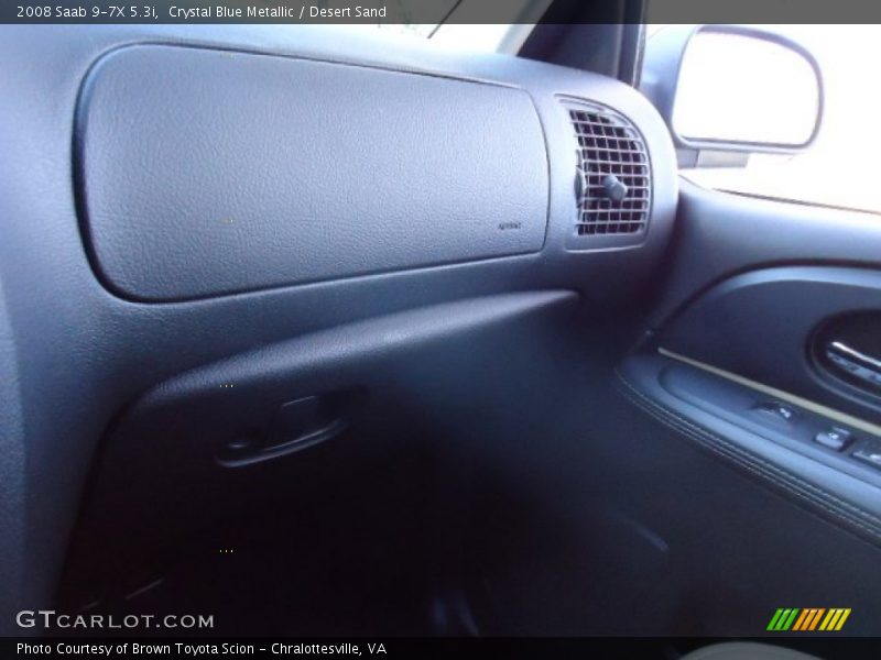 Crystal Blue Metallic / Desert Sand 2008 Saab 9-7X 5.3i
