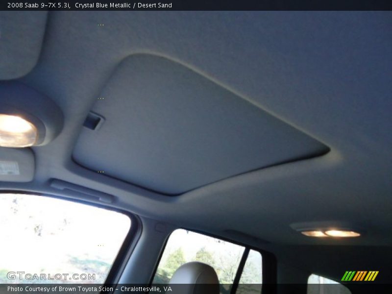 Crystal Blue Metallic / Desert Sand 2008 Saab 9-7X 5.3i