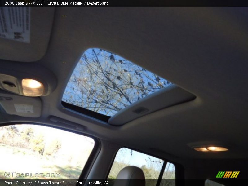 Crystal Blue Metallic / Desert Sand 2008 Saab 9-7X 5.3i