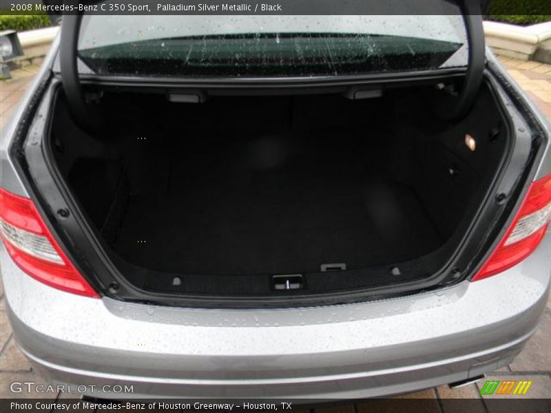 Palladium Silver Metallic / Black 2008 Mercedes-Benz C 350 Sport